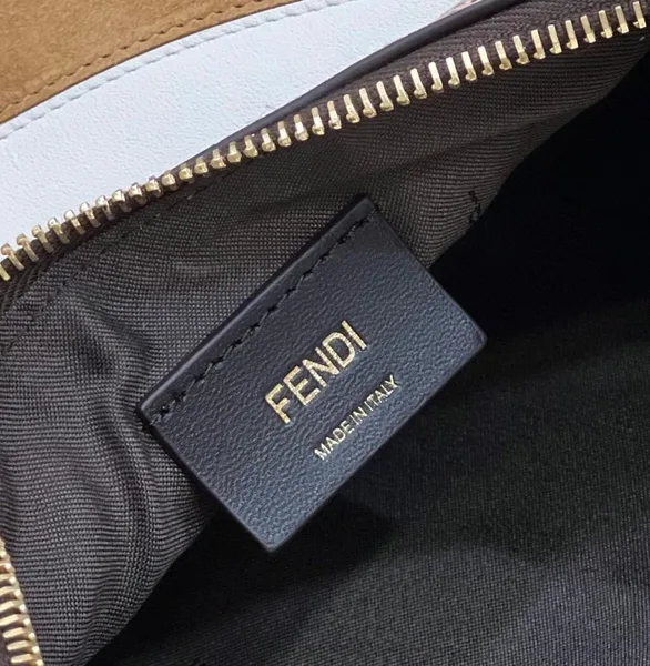 Fendi Fendigraphy Small Hobo Bag In Inlaying Leather product view 2