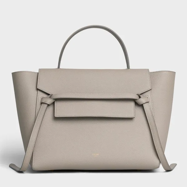 Celine Belt Mini Bag In Light Taupe Grained Calfskin product photo