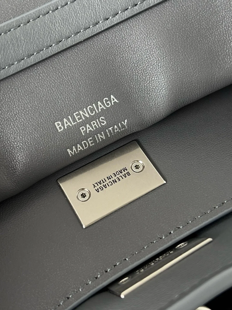Balenciaga Rodeo Mini Bag in Grey Calfskin product view 7
