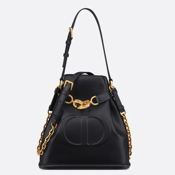 Dior C’est Medium Bag in Black Saddle Calfskin product photo