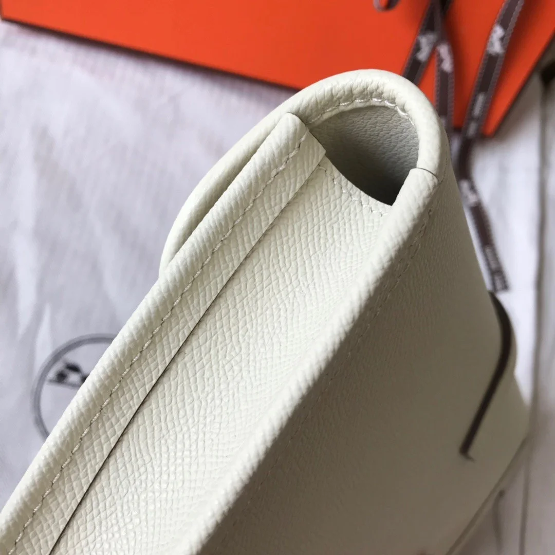 Hermes Jige Elan 29 Clutch Bag In Beton Epsom Leather product view 7