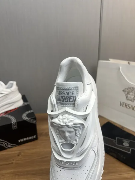 Versace Leather Sneakers White product view 10