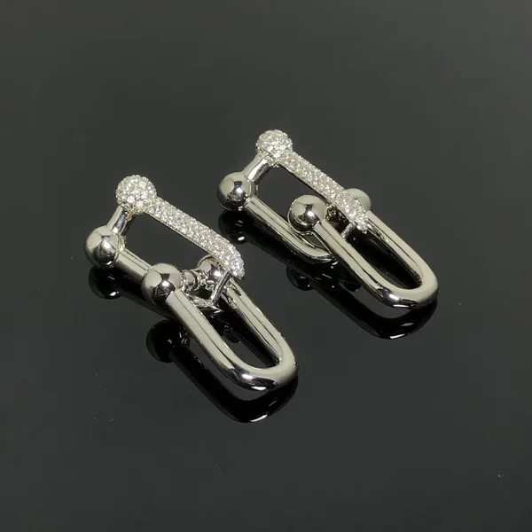 Tiffany & Co. HardWear Pavé-Effect Central Link Earrings Silver-Tone product photo