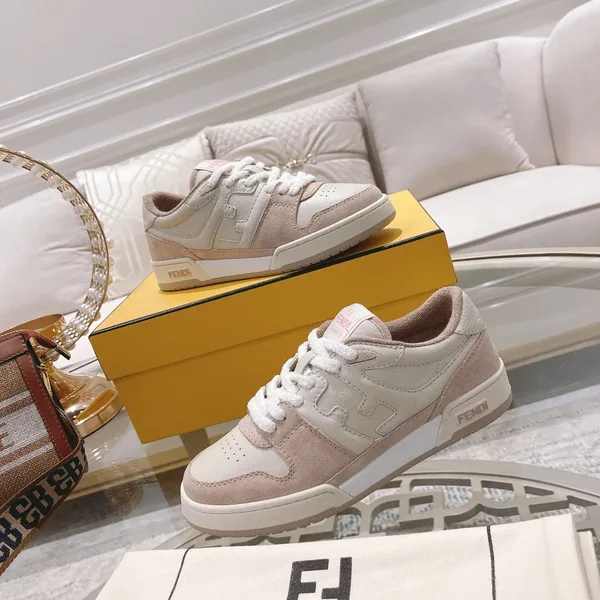Fendi Match 2024 Sneakers Pink Low Top product view 4