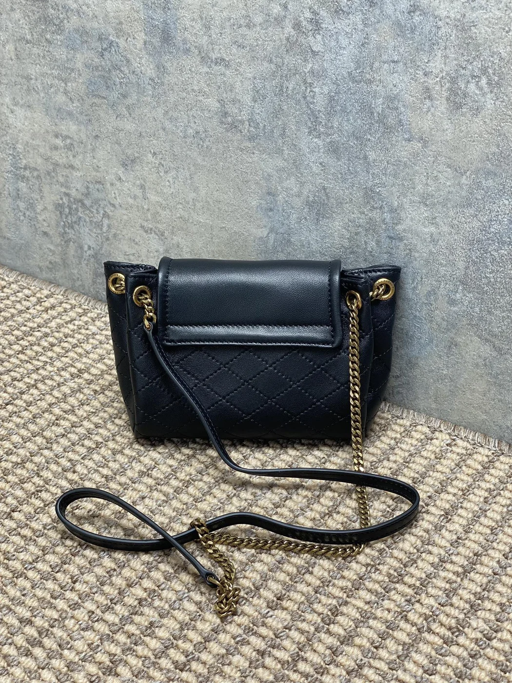 Saint Laurent Mini Nolita Bag — Black product view 2