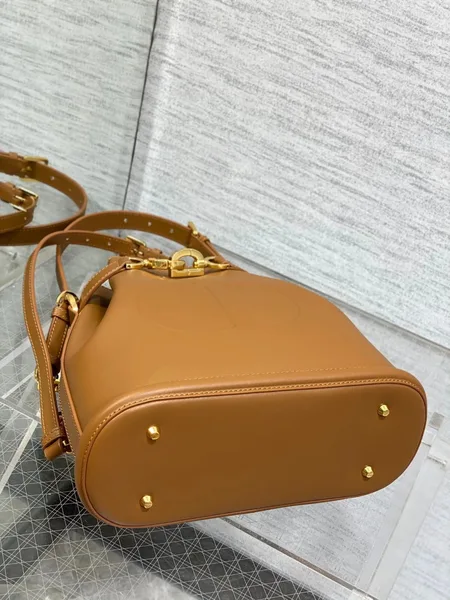 Dior C’est Medium Bag in Brown Saddle Calfskin product view 4