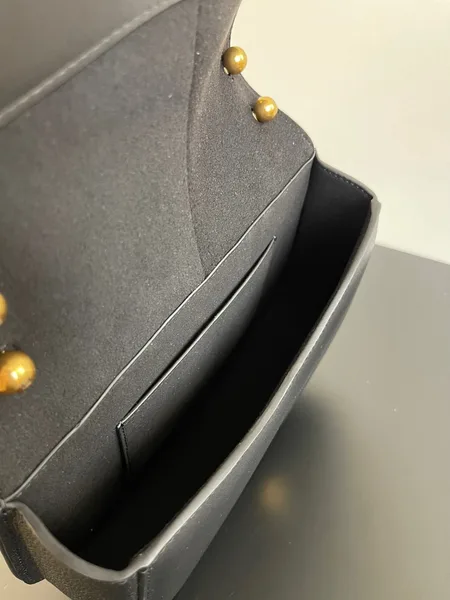 Fendi C’mon Medium Bag in Black Calfskin product view 11