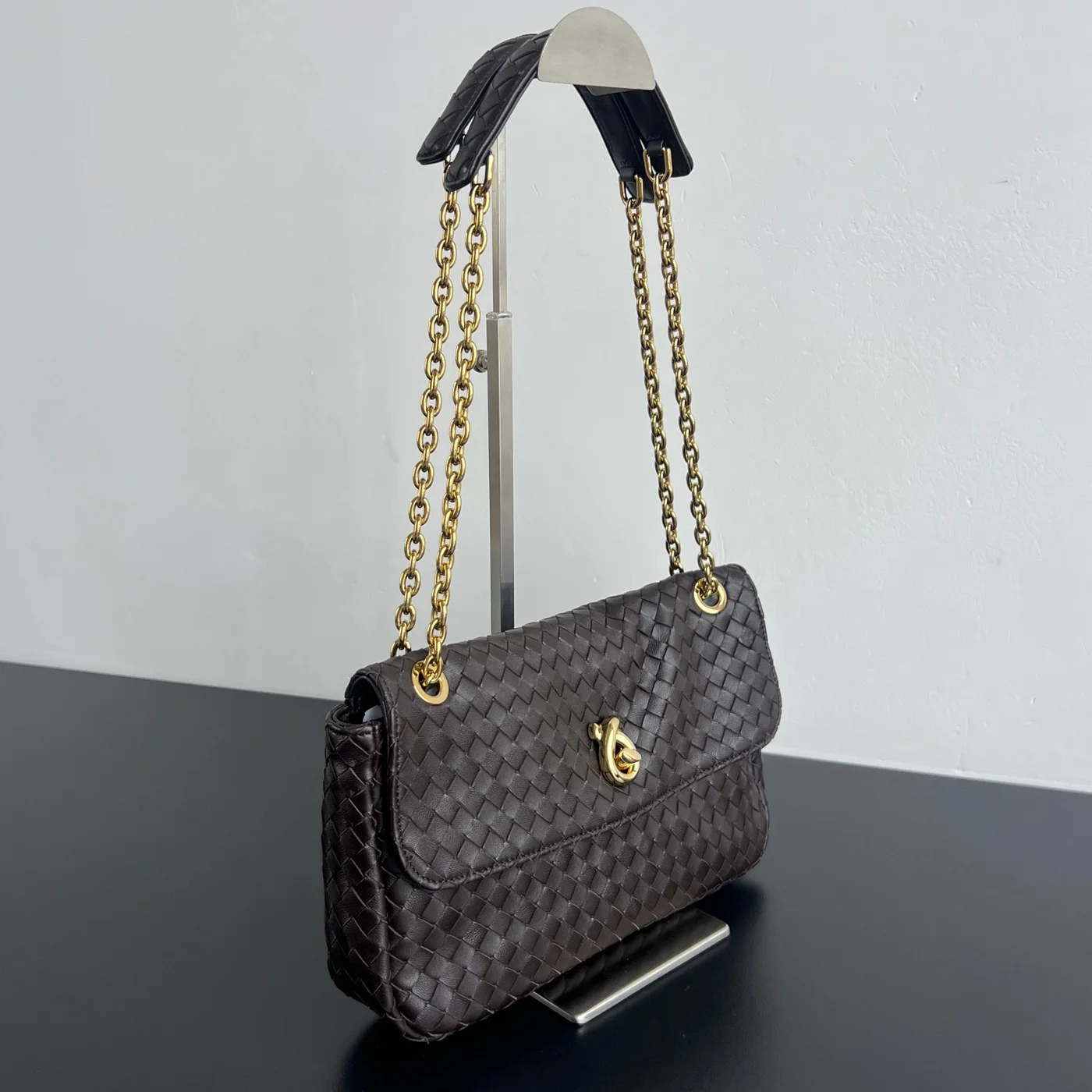 Bottega Veneta Madison Bag — Dark Brown product view 2