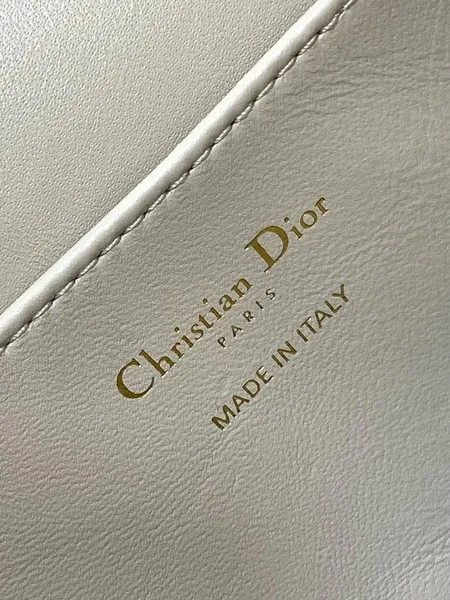 Dior Caro Medium Backpack in Beige Macrocannage Lambskin product view 10