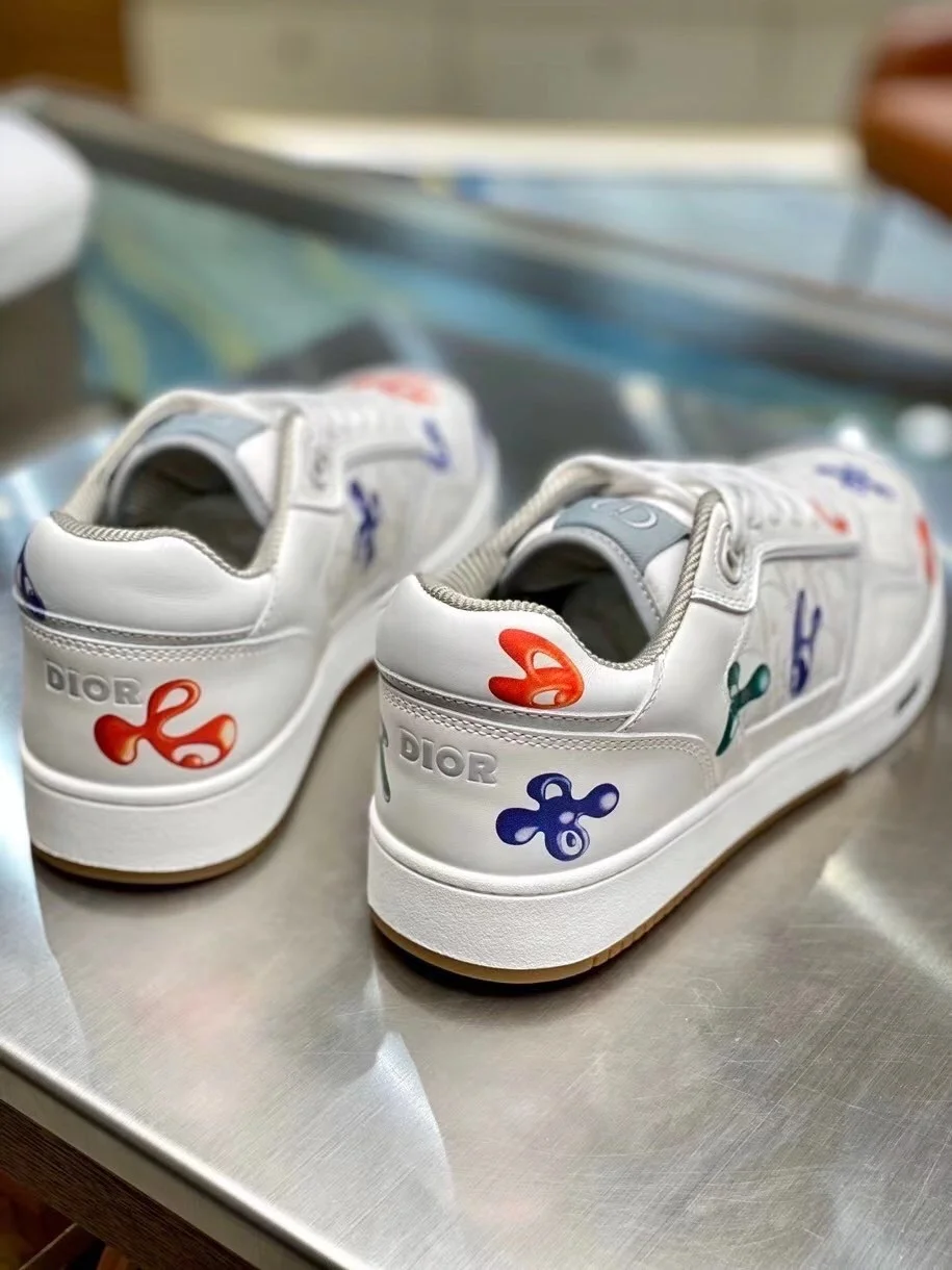 Dior & Kenny Scharf B27 Low-Top Sneakers With Printed Motif product view 7