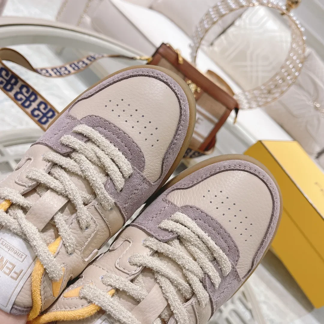 Fendi Match 2024 Sneakers Beige Yellow product view 9