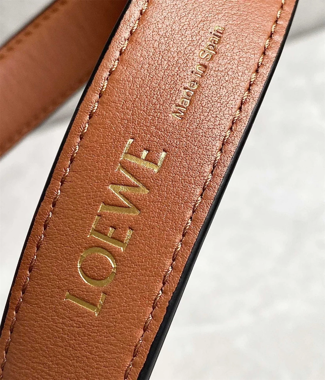 Loewe Cubi Medium Bag in Ecru Anagram Jacquard product view 7