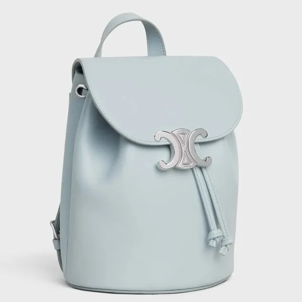 Celine Bonnie Backpack in Light Blue Calfskin product photo