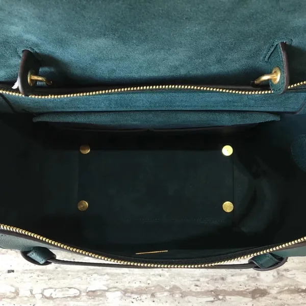 Celine Belt Mini Bag In Amazone Grained Calfskin product view 2