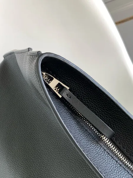 Loewe Anton Sling Bag in Black Grained Calfskin product view 6