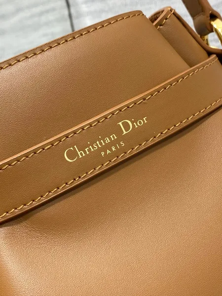 Dior C’est Medium Bag in Brown Saddle Calfskin product view 2