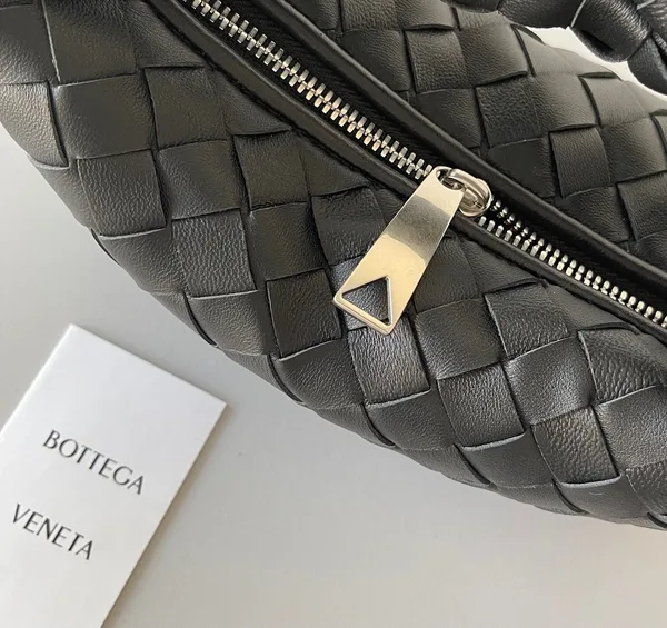 Bottega Veneta BV Jodie Mini Bag In Black Intrecciato Lambskin product view 4