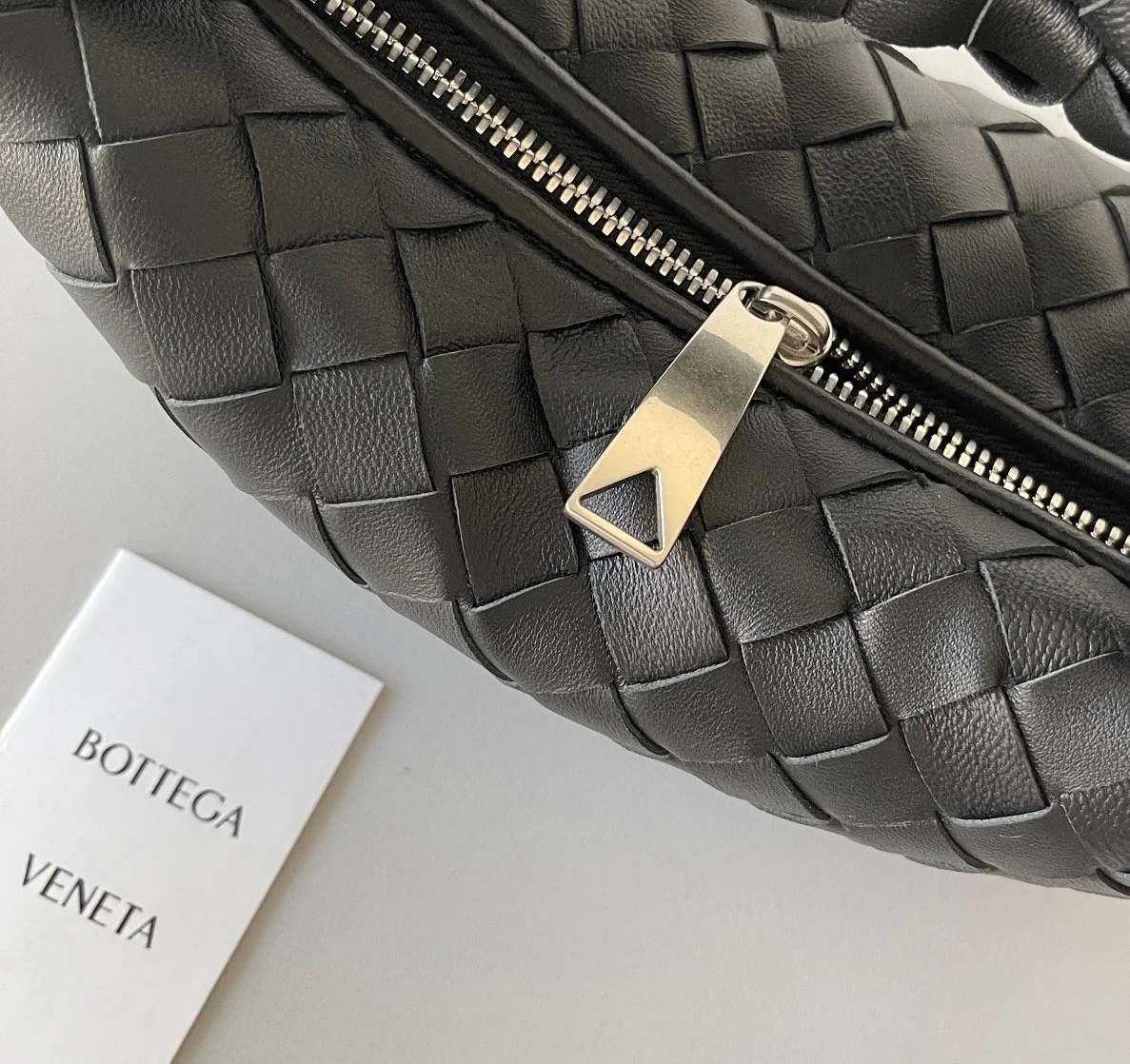 Bottega Veneta BV Jodie Mini Bag In Black Intrecciato Lambskin product view 4