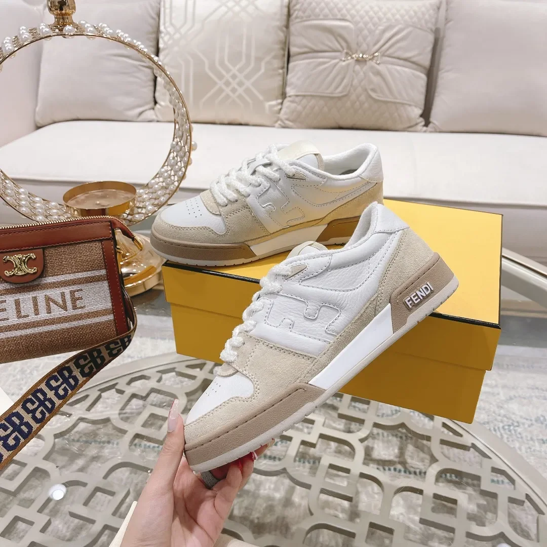 Fendi Match 2024 Sneakers White Beige product view 4