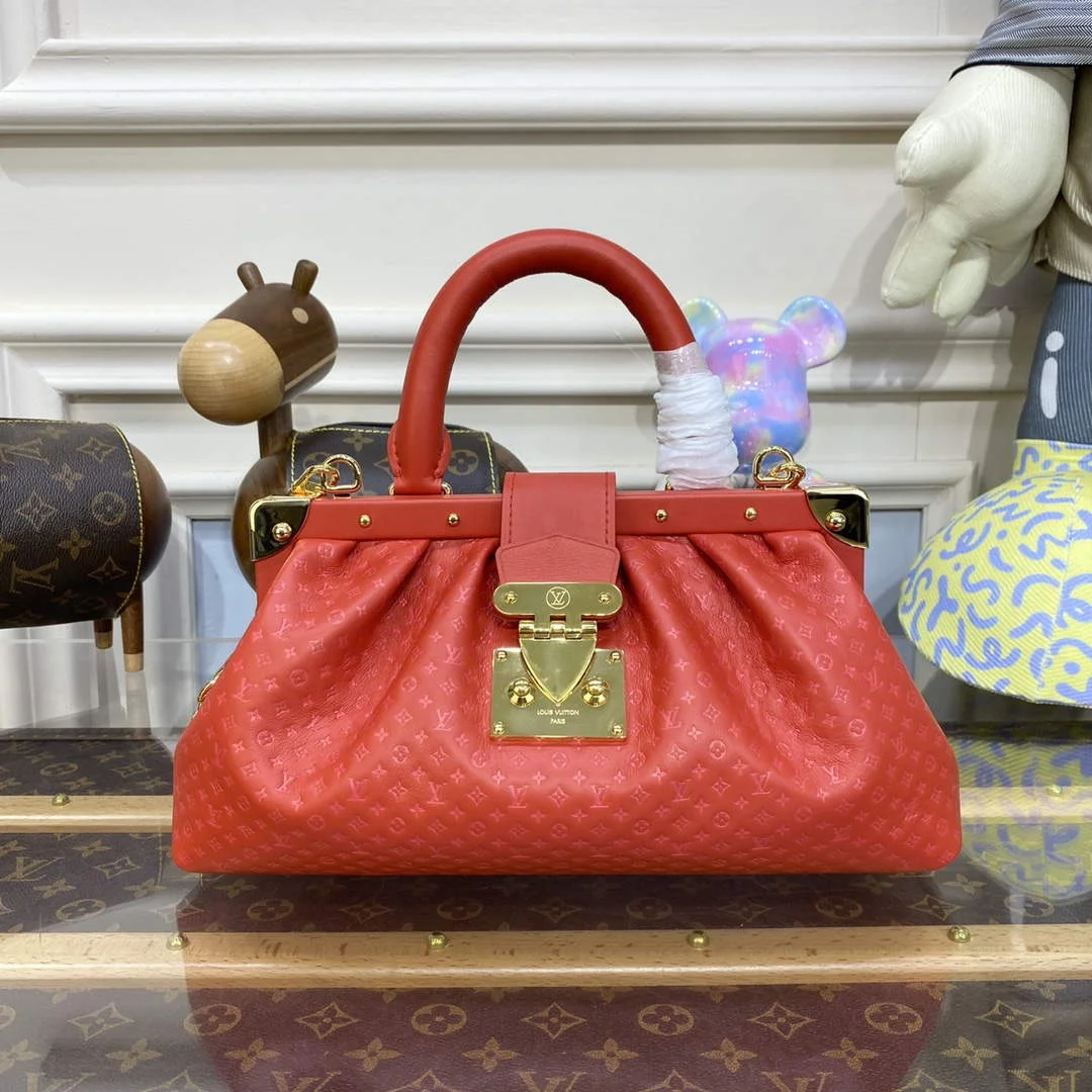 Louis Vuitton M22327 Monogram Clutch Red product view 1