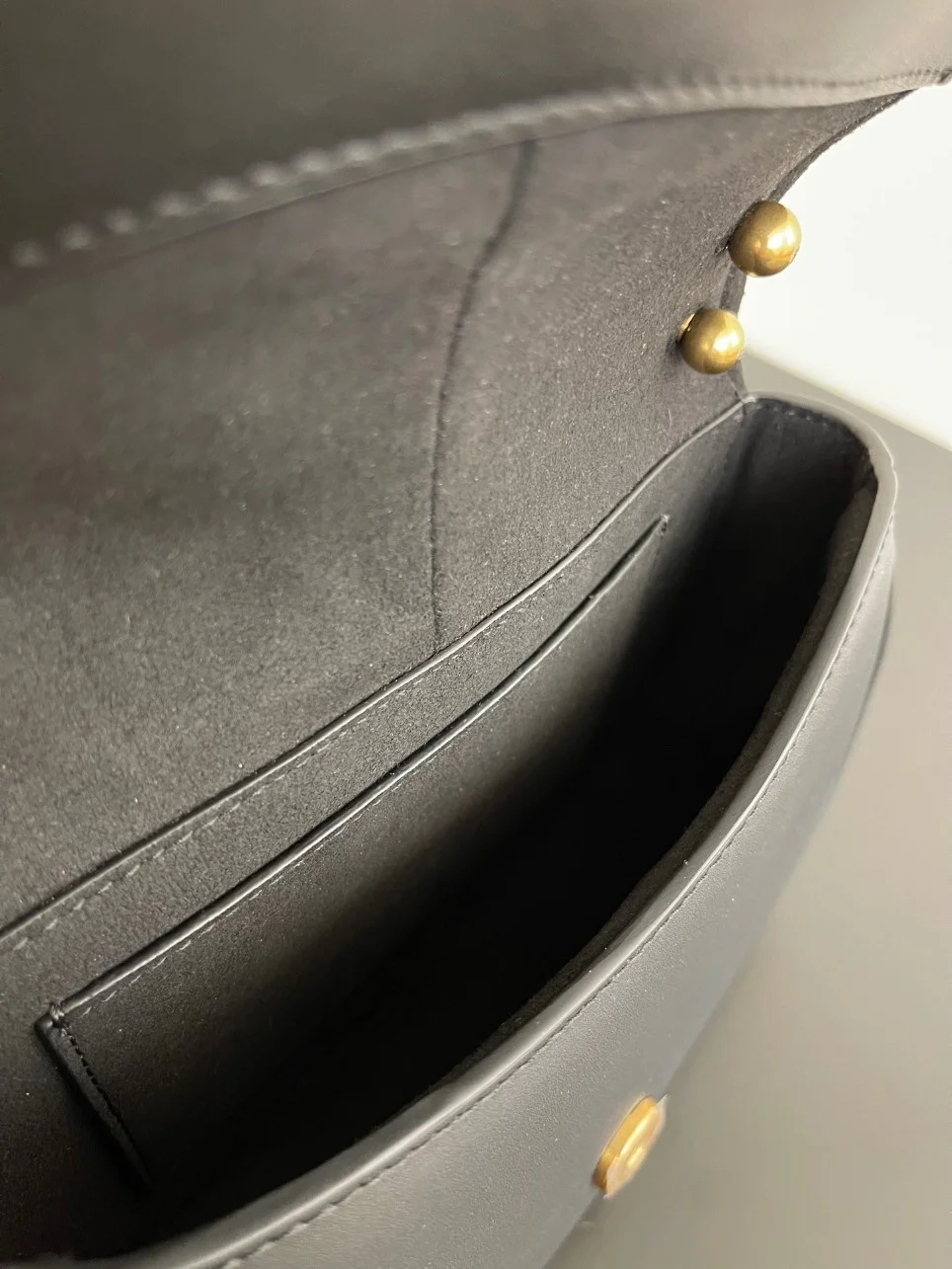 Fendi C’mon Small Bag in Black Calfskin product view 8