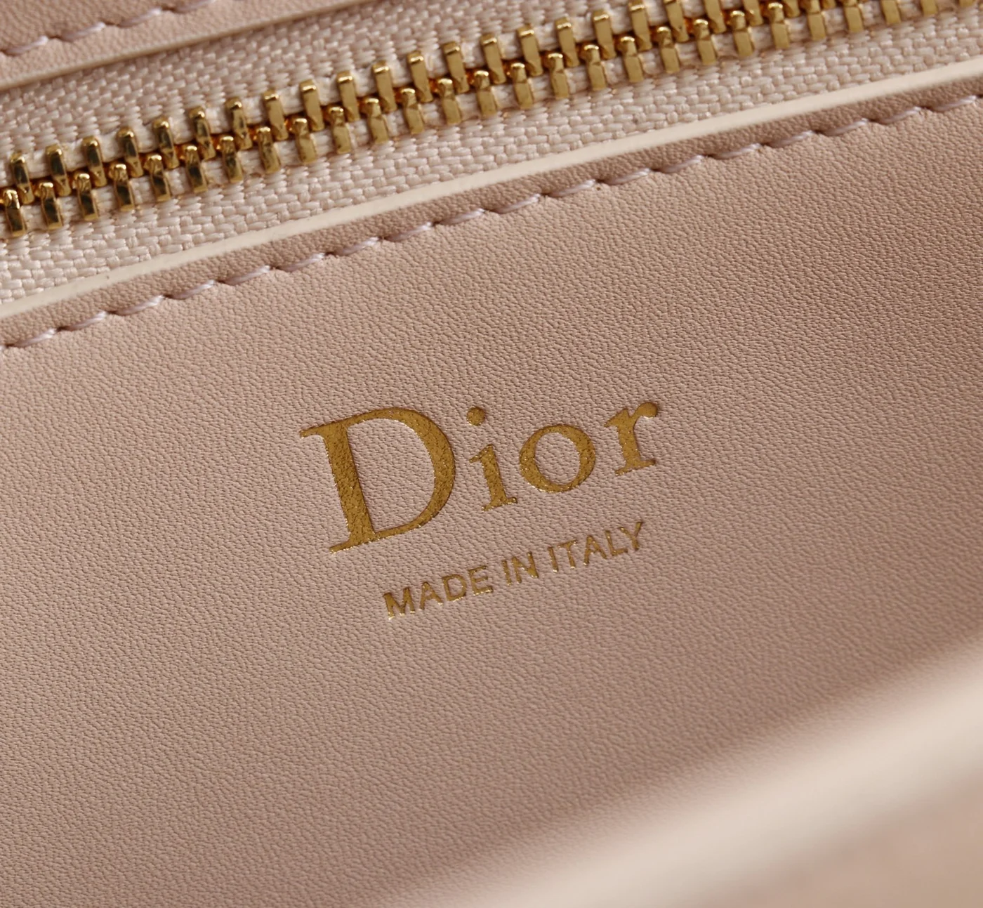 Medium Dior Médaillon Flap Bag — Light Pink product view 8