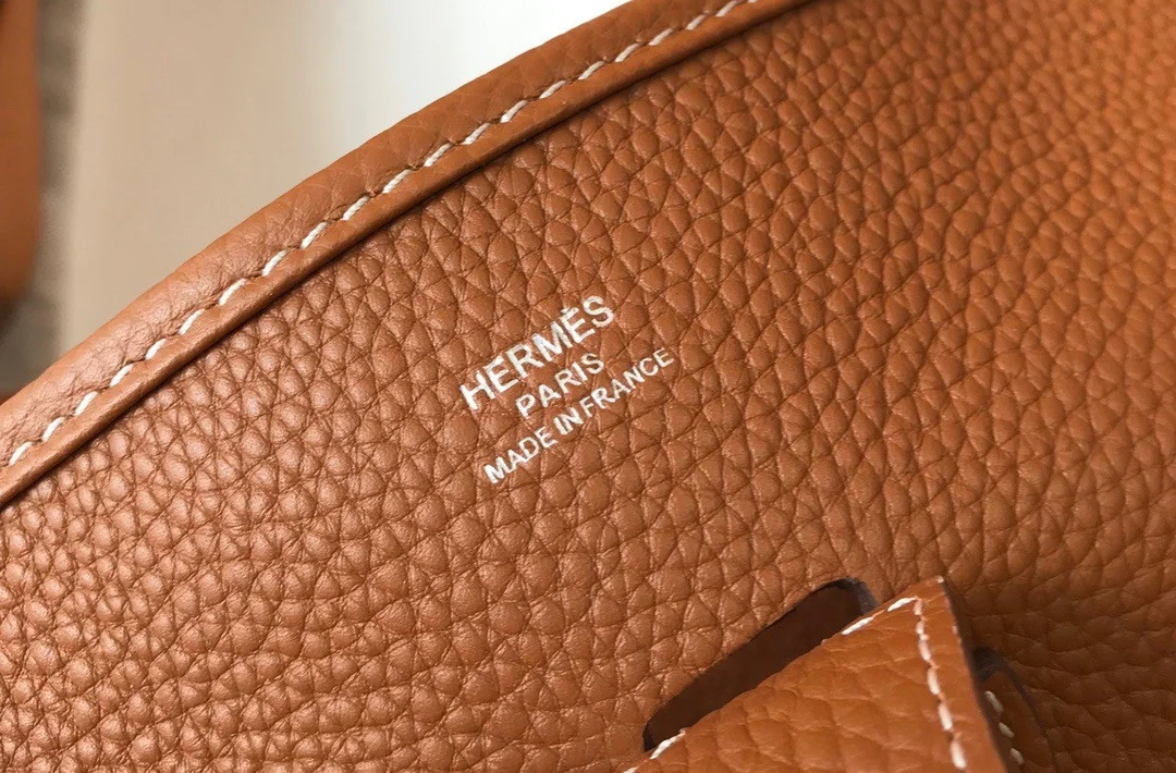 Hermes Evelyne III 29 Bag In Gold Clemence Leather product view 7