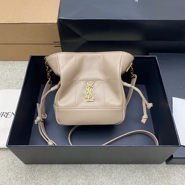 Saint Laurent Jamie Mini Shoulder Pouch — Beige product photo