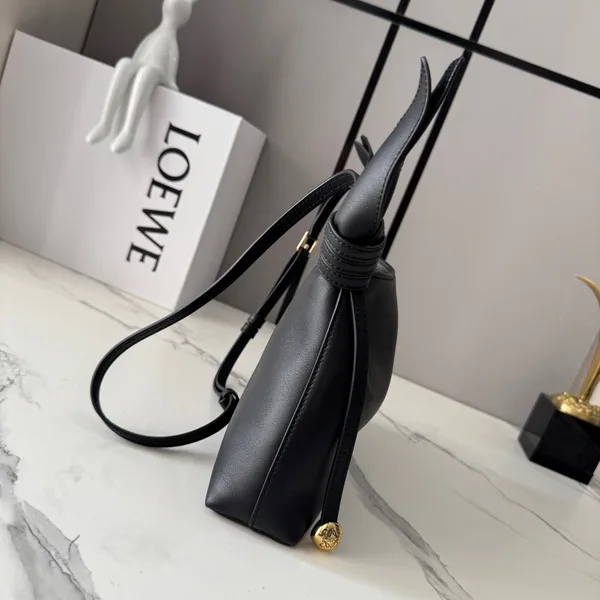 Loewe Mini Scarf Bag — Black product view 2