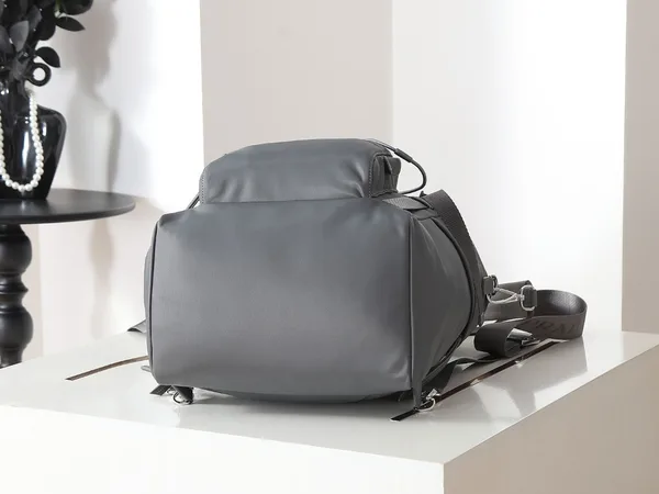 Prada Backpack in Mercury Gray Re-Nylon product view 10