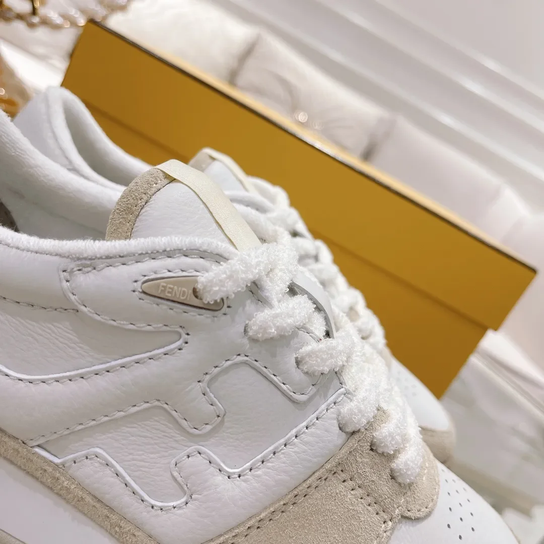 Fendi Match 2024 Sneakers White Beige product view 9