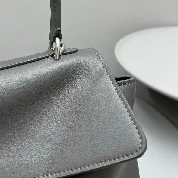 Balenciaga Rodeo Medium Bag in Grey Calfskin product view 7
