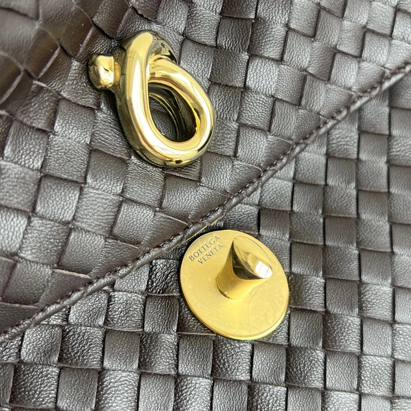 Bottega Veneta Madison Bag — Dark Brown product view 7