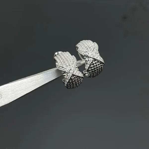 Tiffany & Co. Six-Row Rope Ear Clips Silver-Tone product photo