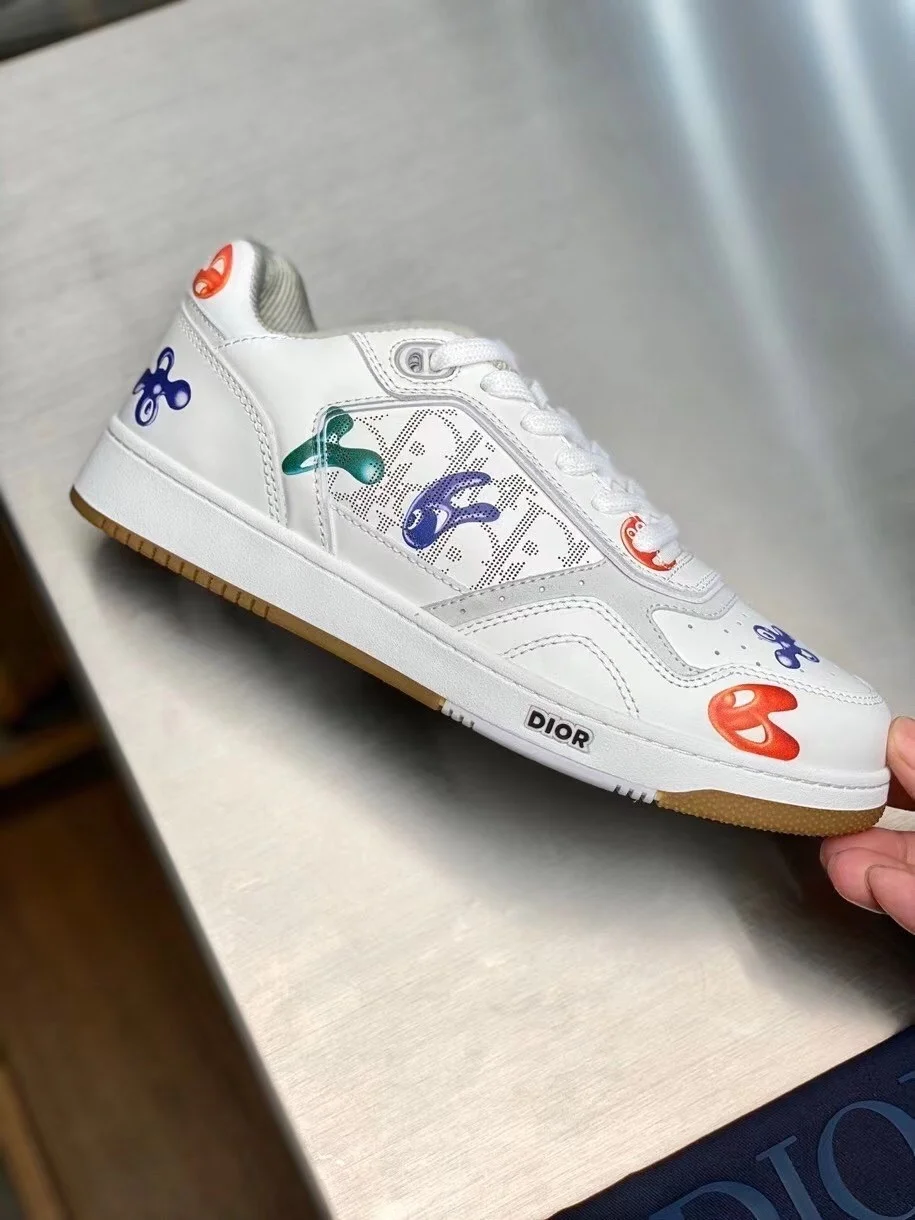 Dior & Kenny Scharf B27 Low-Top Sneakers With Printed Motif product view 6