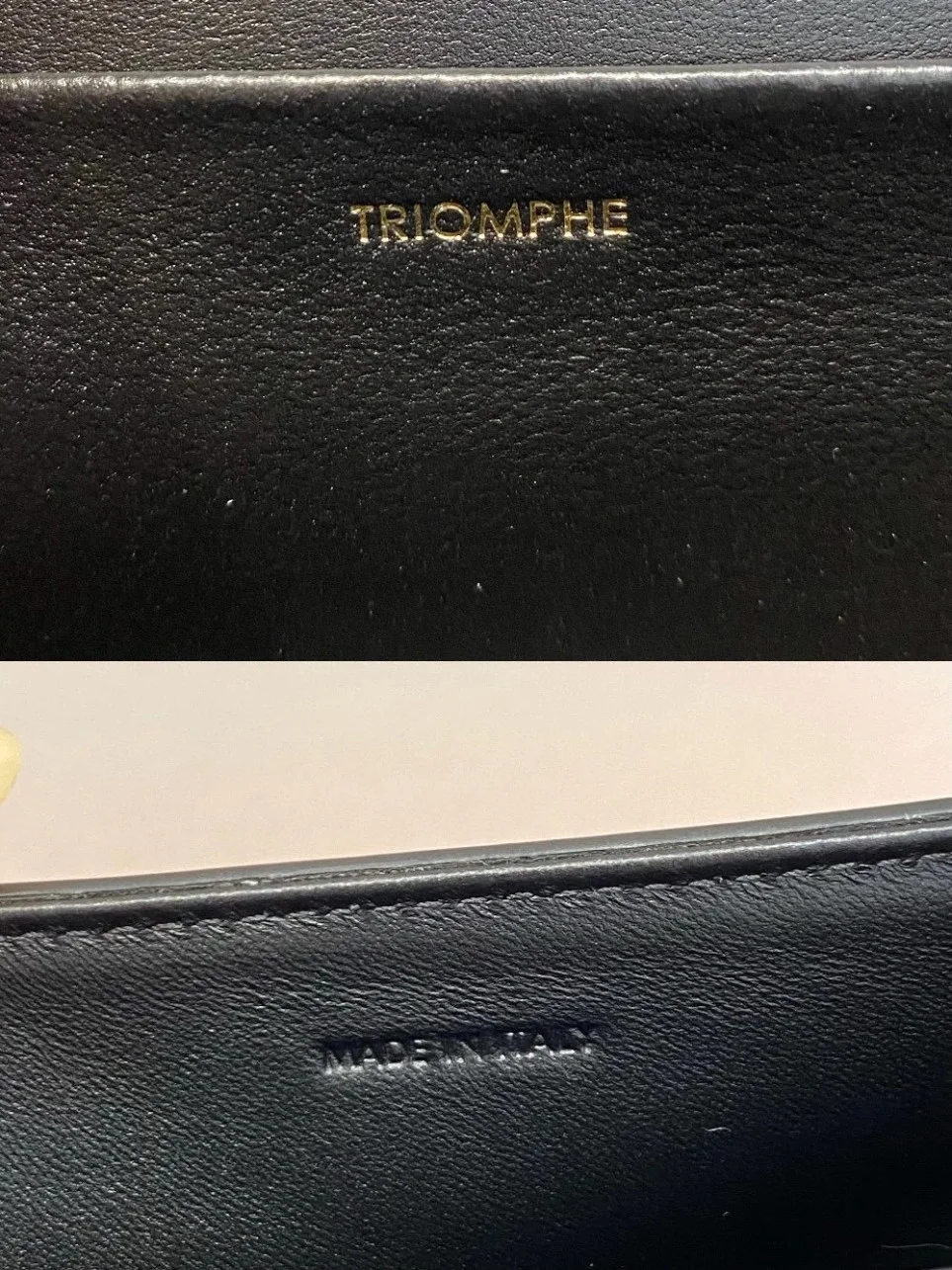 Celine Claude Shoulder Bag in Black Calfskin product view 2