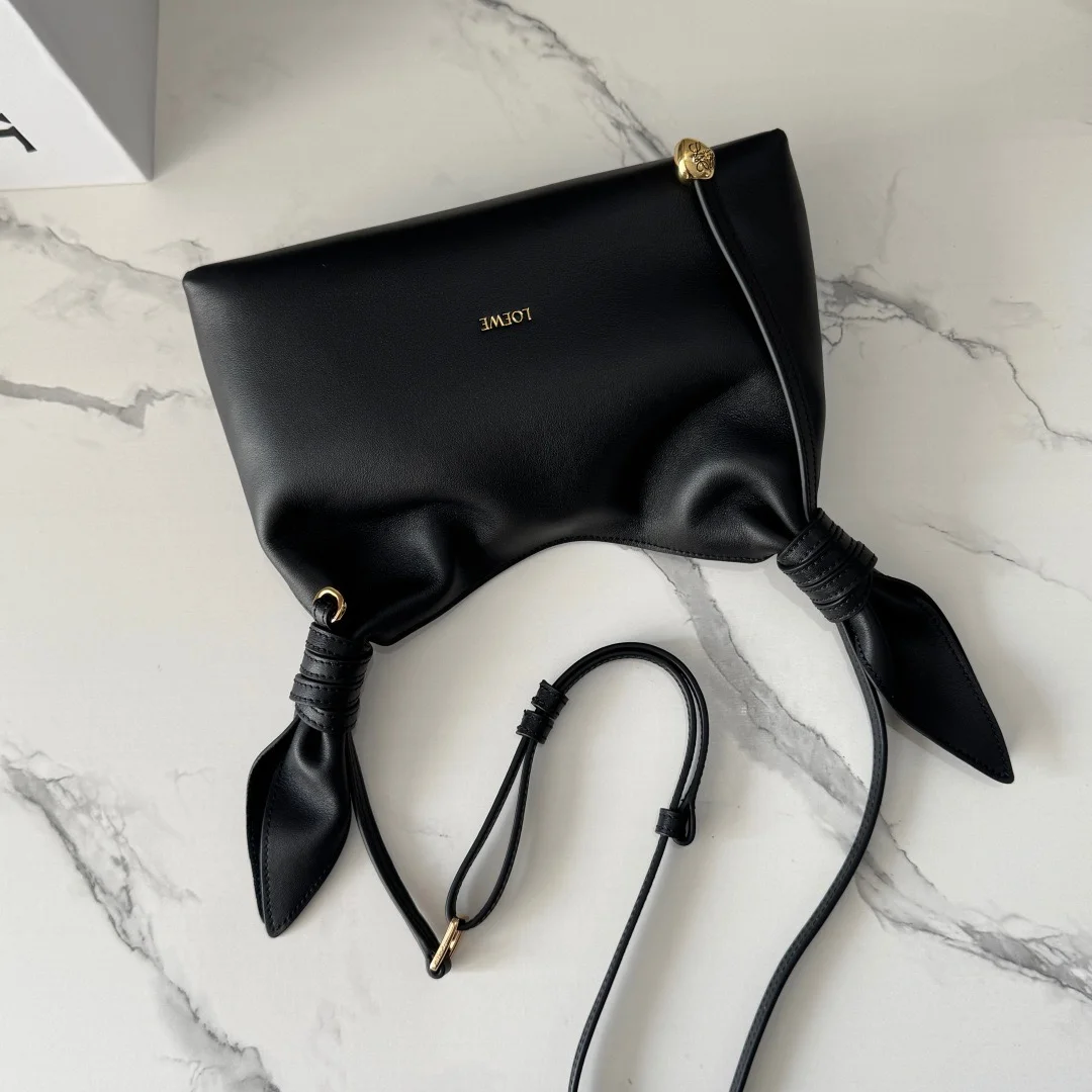Loewe Mini Scarf Bag — Black product view 5