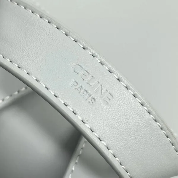 Celine Bonnie Backpack in Light Blue Calfskin product view 3