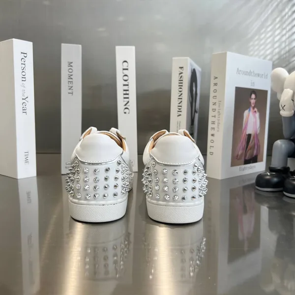 Christian Louboutin Vieira 2 Studded Sneakers White product view 8