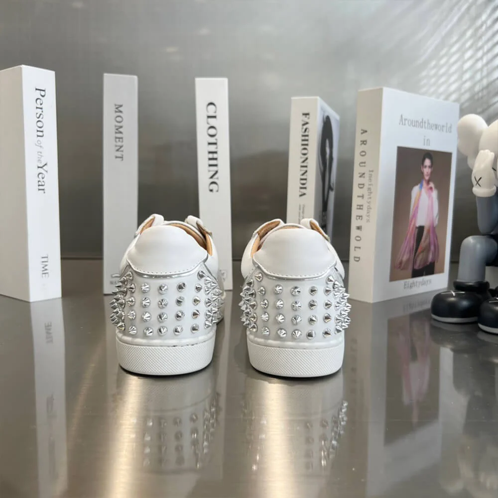 Christian Louboutin Vieira 2 Studded Sneakers White product view 8