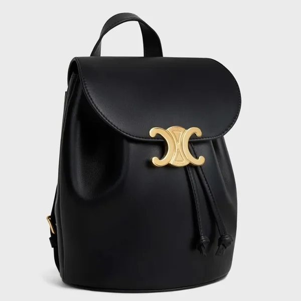 Celine Bonnie Backpack in Black Calfskin product photo