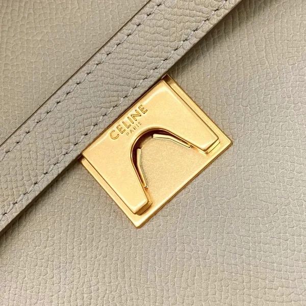 Celine Belt Mini Bag In Light Taupe Grained Calfskin product view 7