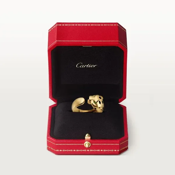 Cartier Panthere Gold-Tone Spotted Panther Open Ring product view 4