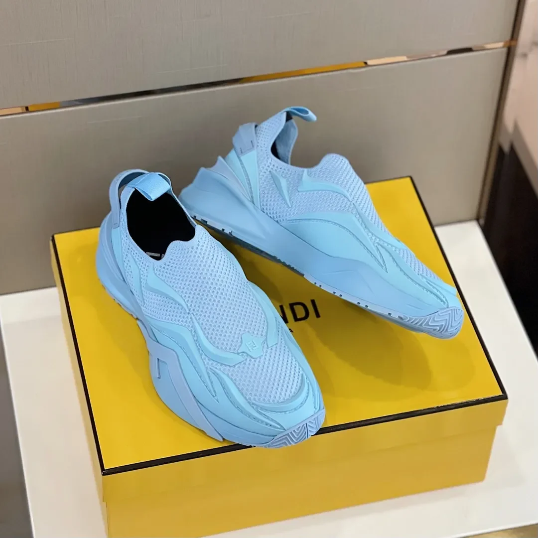 Fendi Flow Slip-On Sneaker, Light Blue product view 8