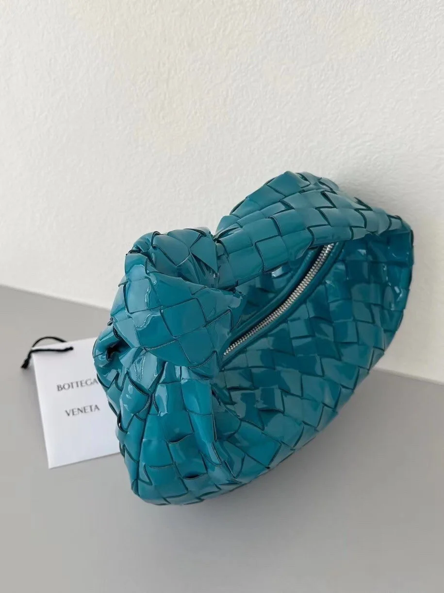 Bottega Veneta BV Jodie Mini Bag In Blaster Intrecciato Patent Leather product view 4