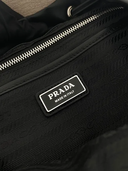 Prada Leather Backpack — Black product view 9