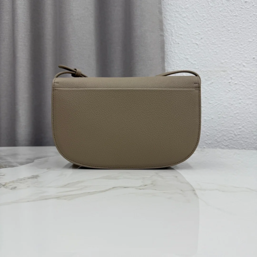 Medium Dior Médaillon Flap Bag — Taupe product view 5