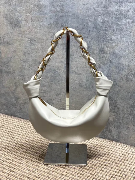 Saint Laurent Amalia Mini Hobo Bag — White product photo