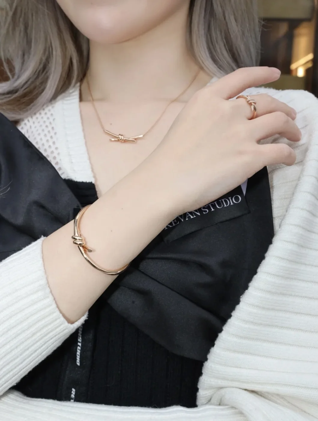 Tiffany & Co. Smooth Knot Bangle Gold-Tone product view 1