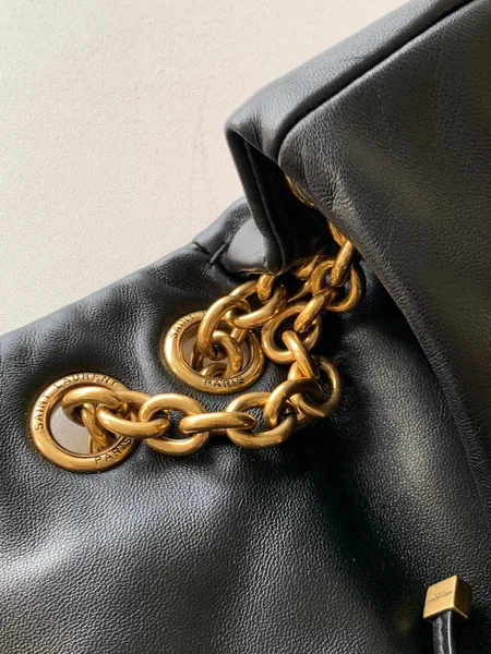 Saint Laurent Jamie 4.3 Shoulder Bag In Black Lambskin product view 9